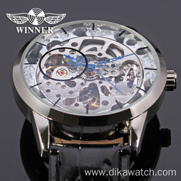 Winner Men's Fashion Casual Hollow Men Classic Business Automatic Mechanical Watch men's Watch